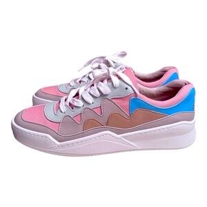 NWT An Hour and A Shower Shoes Womens Multicolor Sneaker US Size 7 EU Size 38